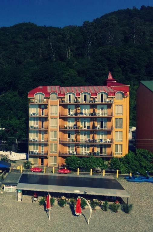 Hotel Lazuri In Kvariati Exteriör bild